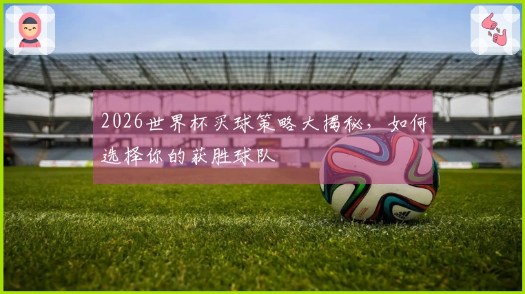 2026世界杯买球策略大揭秘，如何选择你的获胜球队