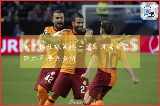 世界杯让球策略一览：提高你的竞猜水平要点分析