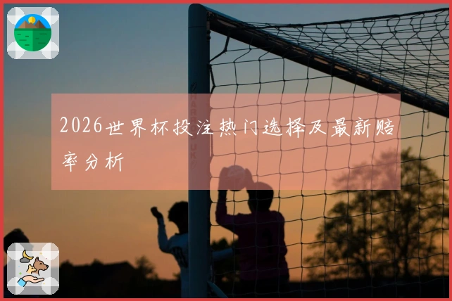 2026世界杯投注热门选择及最新赔率分析